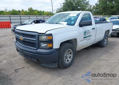 2015 Chevrolet Silverado 1500 Wt from USA, damaged, VIN 1GCNCPEH4FZ431885